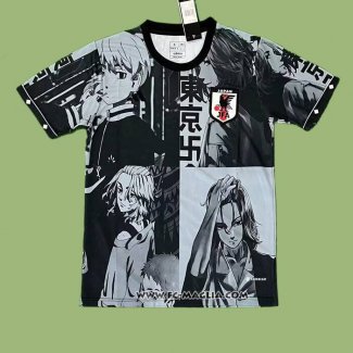 Maglia Giappone Anime 2024 2025 Nero e Bianco