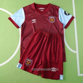 Prima Maglia West Ham Bambino 2023 2024