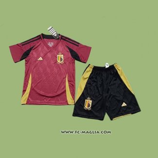 Prima Maglia Belgio Bambino 2024