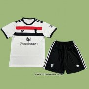 Seconda Maglia Manchester United Bambino 2024 2025