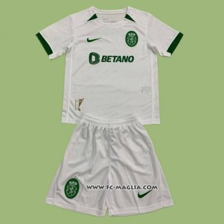 Seconda Maglia Sporting Bambino 2024 2025