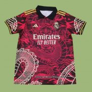 Maglia Real Madrid Dragon 2024 2025 Rosso