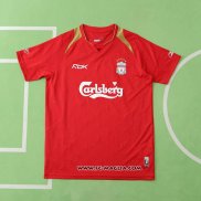 Prima Maglia Liverpool Retro 2005-2006 European