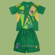 Maglia Italia Portiere Bambino 2024 2025 Verde