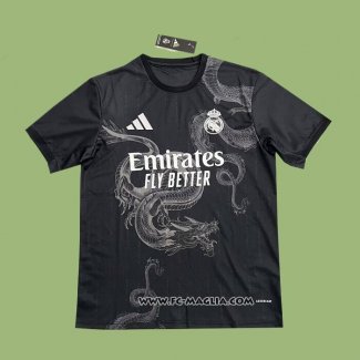 Maglia Real Madrid Dragon 2024 Nero