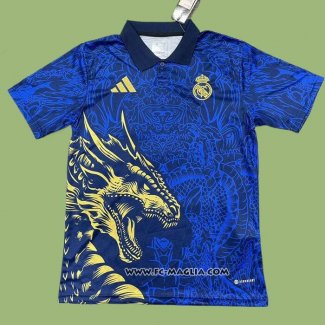 Maglia Real Madrid Dragon 2024 2025 Blu