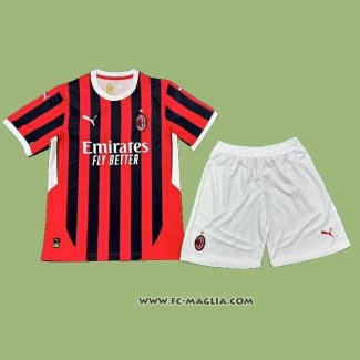 Prima Maglia Milan Bambino 2024 2025