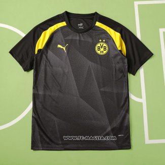 Maglia Prematch Borussia Dortmund 2023 Nero