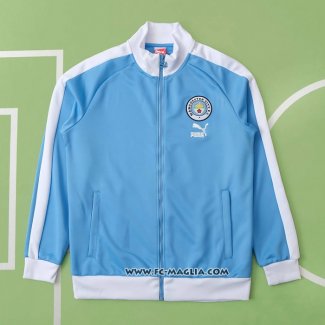 Giacca Manchester City 2023 2024 Blu