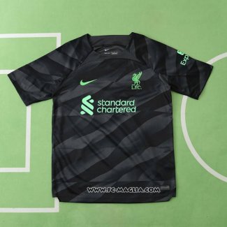 Maglia Liverpool Portiere 2023 2024 Nero