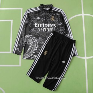 Tuta da Track Felpa Real Madrid Chinese Dragon 2023 2024