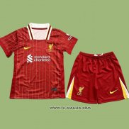 Prima Maglia Liverpool Bambino 2024 2025