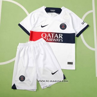 Seconda Maglia Paris Saint-Germain Bambino 2023 2024