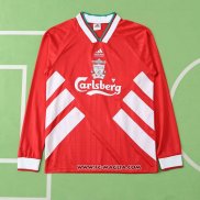 Prima Maglia Liverpool Retro Manica Lunga 1993-1995