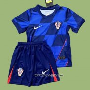 Seconda Maglia Croazia Bambino 2024