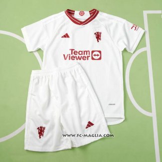 Terza Maglia Manchester United Bambino 2023 2024