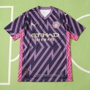 Maglia Manchester City Portiere 2023 2024 Purpura