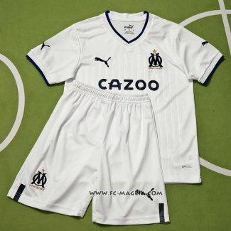 Prima Maglia Olympique Marsiglia Bambino 2022 2023