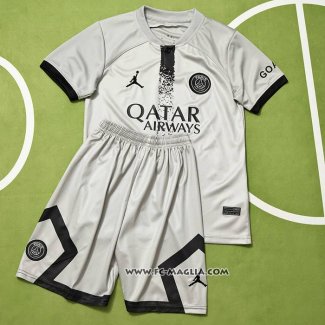 Seconda Maglia Paris Saint-Germain Bambino 2022 2023