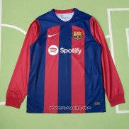 Prima Maglia Barcellona Manica Lunga 2023 2024