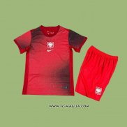 Seconda Maglia Polonia Bambino 2024