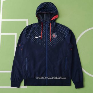 Giacca a Vento Paris Saint-Germain 2023 2024 Blu