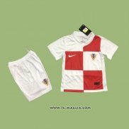 Prima Maglia Croazia Bambino 2024