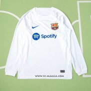 Seconda Maglia Barcellona Manica Lunga 2023 2024