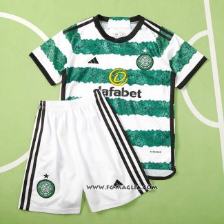 Prima Maglia Celtic Bambino 2023 2024