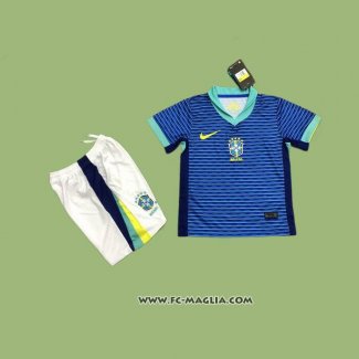 Seconda Maglia Brasile Bambino 2024