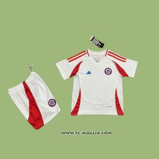 Seconda Maglia Cile Bambino 2024