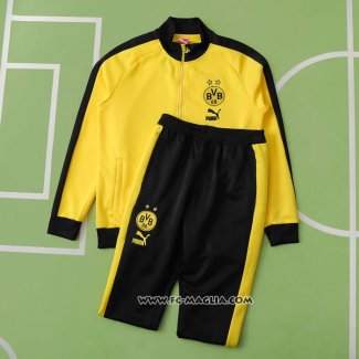 Tuta da Track Giacca Borussia Dortmund 2023 2024 Giallo